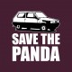 WWF Save the fiat Panda vintage.