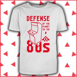 Defense in the 80s cabinet arcade.