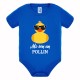 Pollin - body bambino pulcino in dialetto genovese