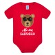 Sarvægo - Body bambino in dialetto genovese con Orsetto