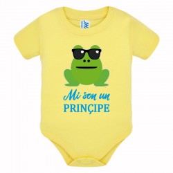 Prinçipe - Body bambino in dialetto genovese con Ranocchio