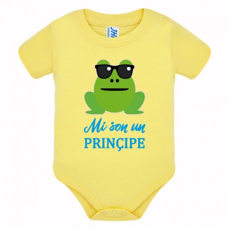 Prinçipe - Body bambino in dialetto genovese con Ranocchio