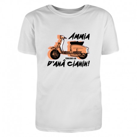 Lambretta innocenti vai piano in dialetto genovese.