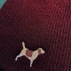 Cappellino ricamato con Cagnolino Beagle.