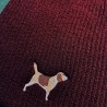 Cappellino ricamato con Cagnolino Beagle.