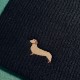 Cappellino ricamato Cagnolino Bassotto.