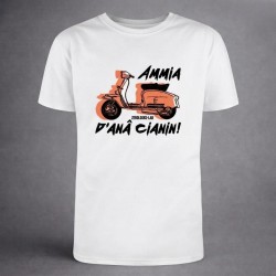 Lambretta innocenti vai piano in dialetto genovese.