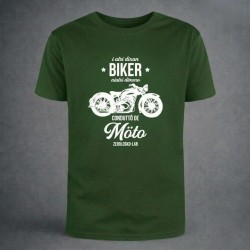 Motociclista in dialetto genovese.